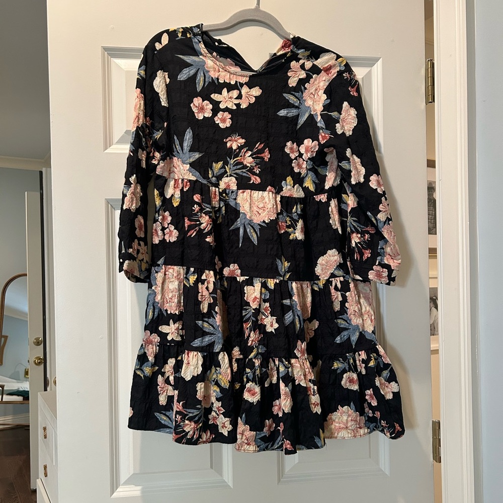 Zara floral dress
